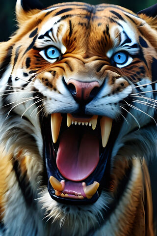 Majestic Roar of the Tiger 🐅✨