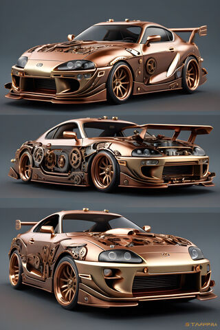 Steampunk Supra: A Mech..