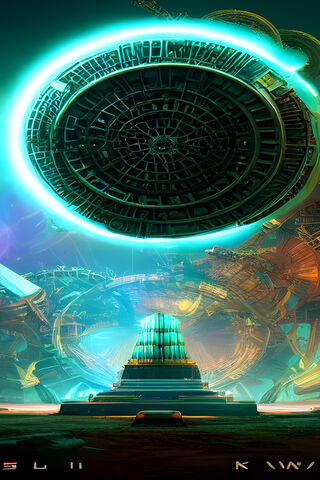 Mystical Tech Realm 🌌✨