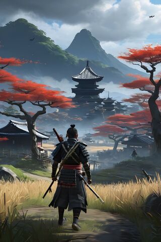 Journey Through the Samurai's Realm 🏯🌄