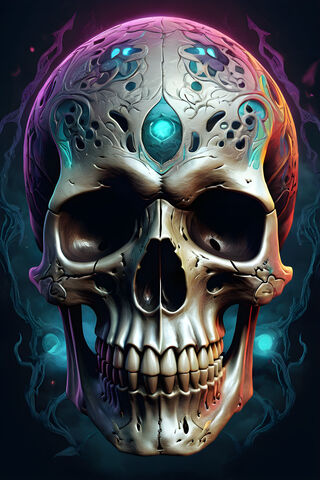 Trippy Skull