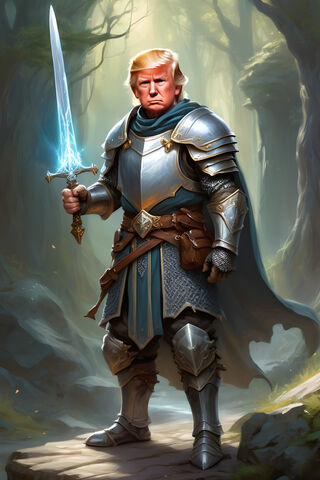 Trump In Armor