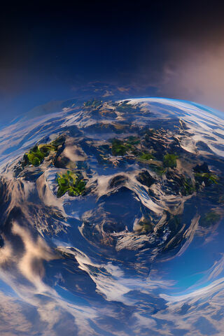 A Dreamy View of Earth 🌍✨