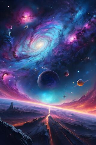 Cosmic Wonders: A Journey Through a Molten Realm 🌌🔥