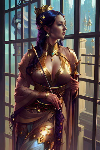 Regal Warrior Queen 🌟👑