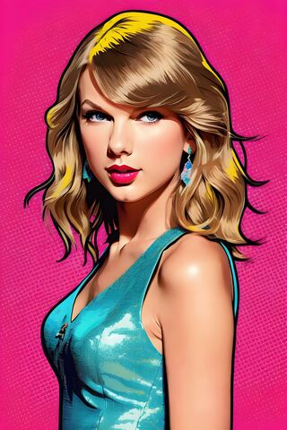 Vibrant Pop Icon 🎤✨