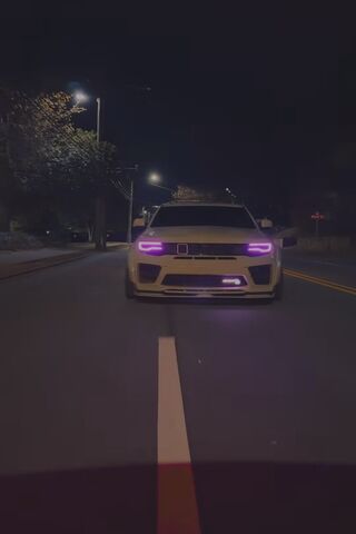 Nighttime Beast: The Tuned Jeep Trackhawk