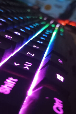 Colorful Keyboard Glow ..