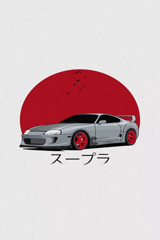 Iconic Speed: The Supra 🏎️✨