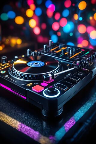 🎶 DJ Deck Delight: Spinning the Night Away! 🎧