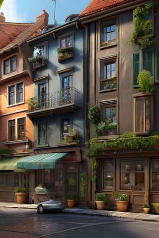 Charming Urban Street S..