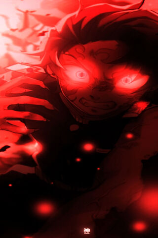 Tanjiro's Dark Transformation: A Battle Within 🌌🔥