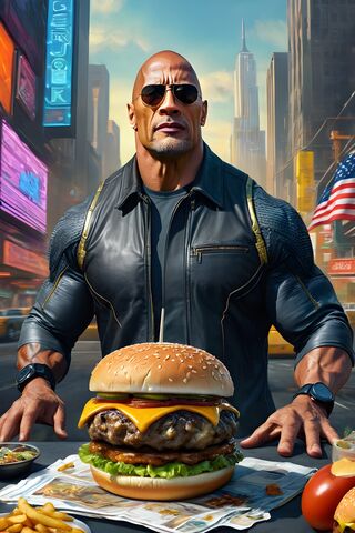 The Rocksolid Cheeseburger