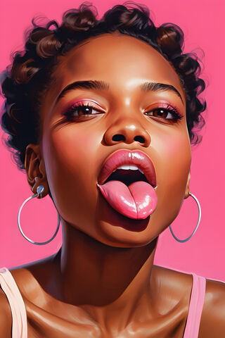 Tongue Pink