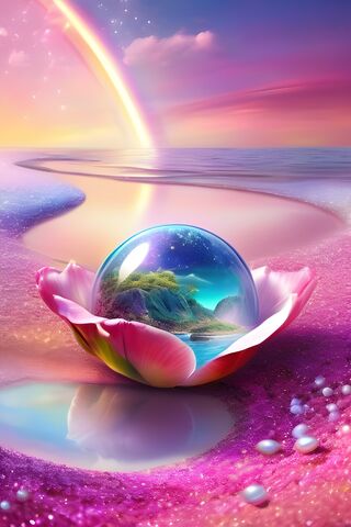 The Earth In The Seashell Fantasy ????୨୧
