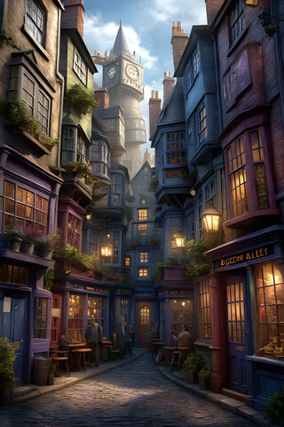 The Doctor Takes Over Diagon
