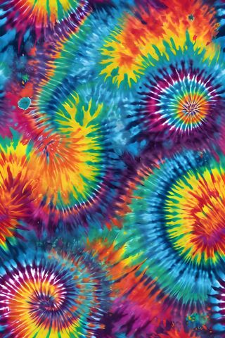 Vibrant Tie-Dye Swirls 🌈✨