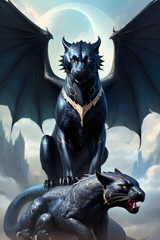The Dragon Panther King Of War