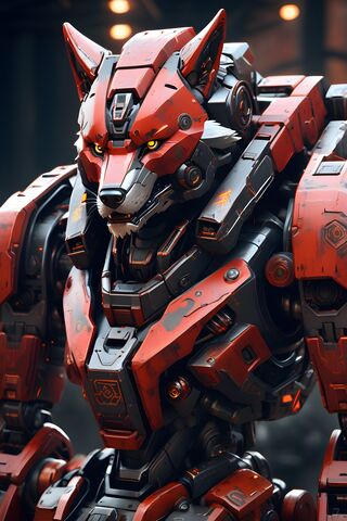 Transformer Wolf Mech
