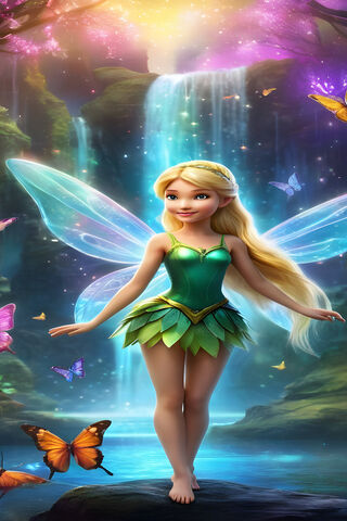 Enchanted Fairy in a Magical Forest 🌟🧚‍♀️