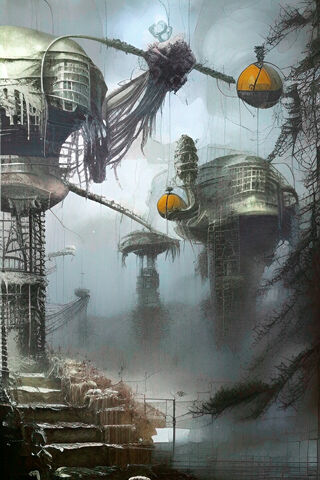Futuristic Ruins: A Gli..