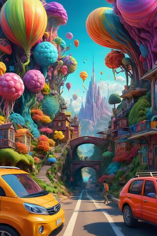 Whimsical Wonderland 🌈🏰