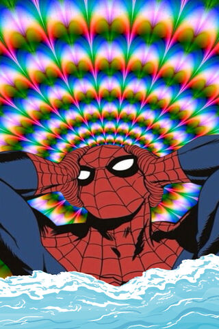 Trippy Spiderman