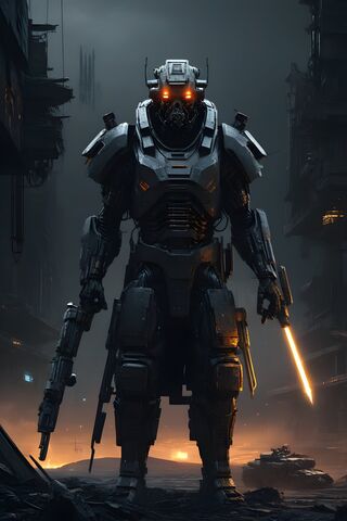 The Most Powerful God Robot Of The Universe.