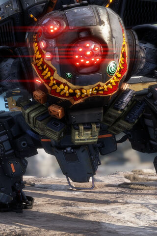 Futuristic Mech with a ..