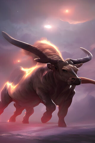 Cosmic Bull Charge 🌌🐂