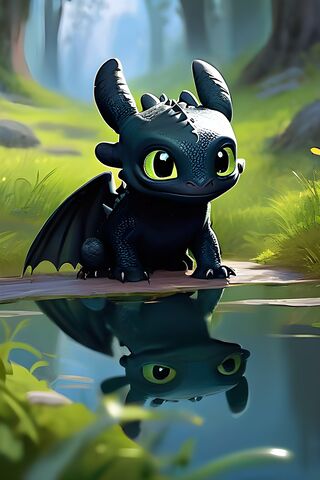 Adorable Dragon by the ..