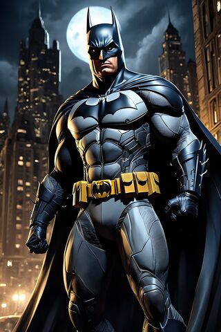 The Dark Knight Stands ..