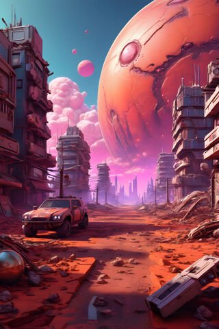 Thermal Nuclear Destruction On Mars