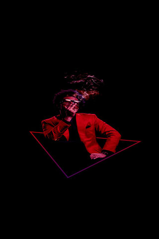 The Weeknd Dark Red