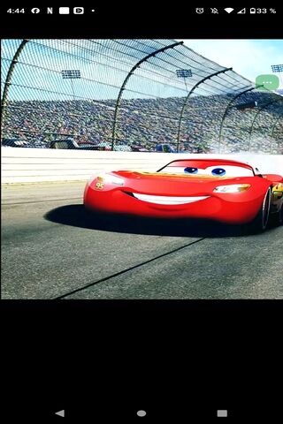 Lightning McQueen on th..