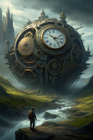 Time Crator Nature Fantasy