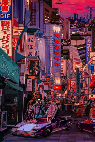 Tokyo Street Aesthetic