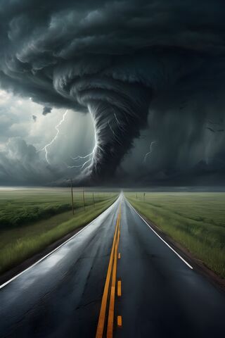 Tornado On The Road