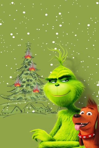 The Grinch and Max Cele..
