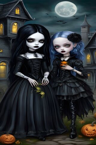 Spooky Sisters Under th..