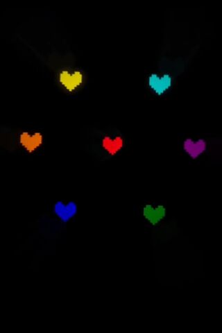 The Colorful Hearts of ..