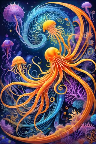 Underwater Neon Adventures