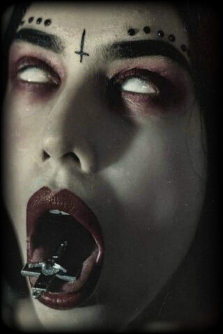 Dark Elegance: A Haunting Portrait 🖤