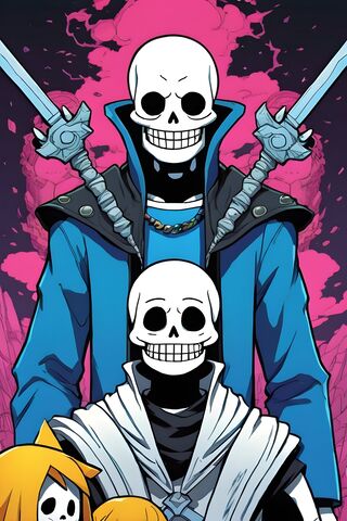 Undertale Sans & Papyrus Comicbook