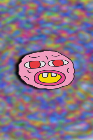 Quirky Pink Character 🌈