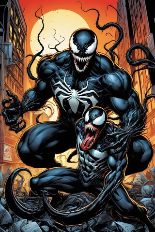 Venomous Duo: The Rise of Symbiotes 🕷️🖤