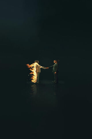 The Fiery Encounter 🔥🤝