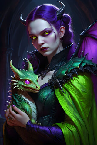 Vamp With Child