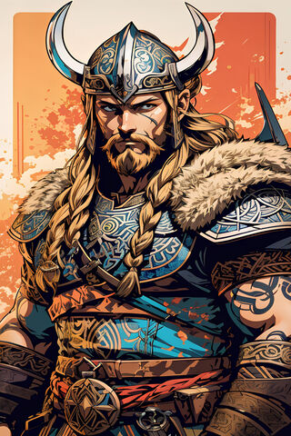 Mighty Viking Warrior ⚔️🛡️