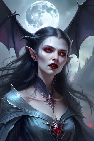 Enigmatic Vampire Queen..